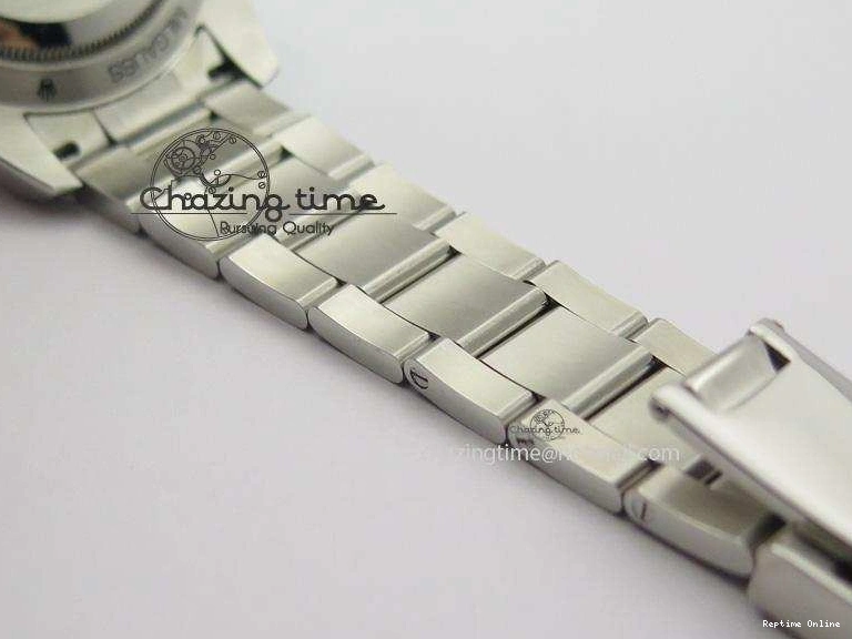 0518 Fashionable Milgauss 116400 GV JF 1:1 Green Sapphire Blue Dial On SS Bracelet A2824 V 3950